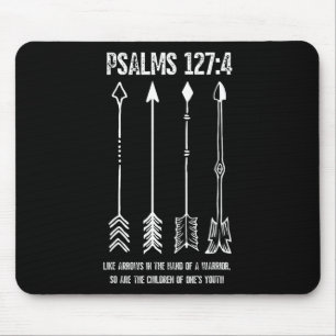 Raising Arrows Psalm 127;4 Mothers Day Christian B Mouse Mat