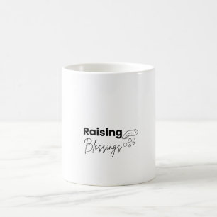 Raising Blessings Christian Mum Coffee Mug