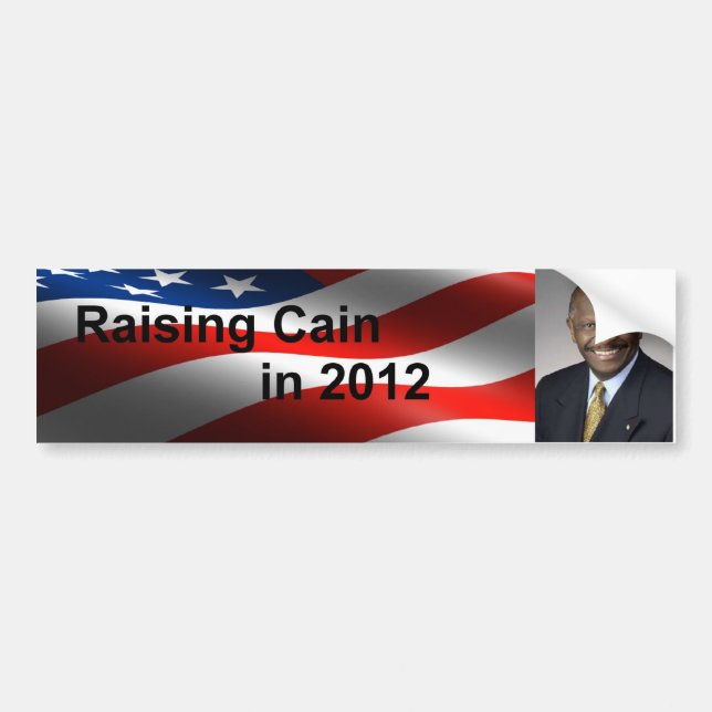 Raising Cain Bumper Sticker (Front)