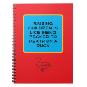 Raising Children T-Shirt Notebook