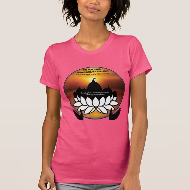 Raising Lord Caitanya's Temple Shirt (Front)