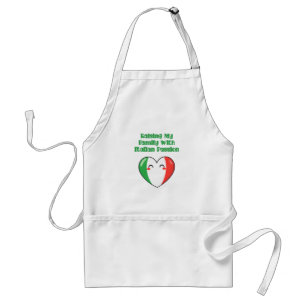 Raising My Family With Italian Passion Design Standard Apron