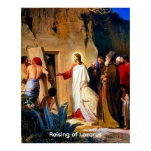 Raising of Lazarus, Carl Bloch,