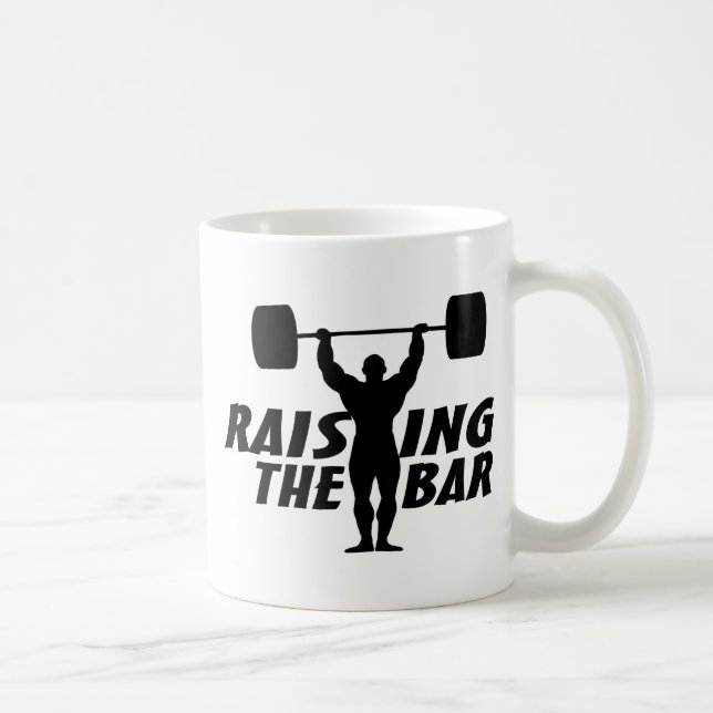 Raising The Bar Coffee Mug (Right)