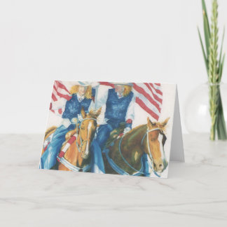 Raising the Colours Card