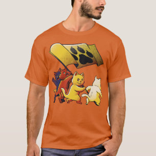 Raising the on Iwo Jima cats world domination for T-Shirt