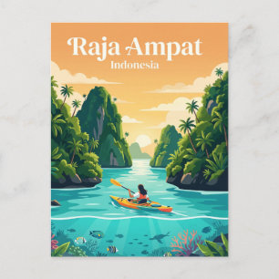 Raja Ampat Indonesia Postcard
