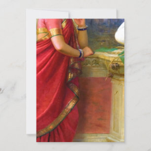 Raja Ravi Varma - Hamsa Damayanti Invitation