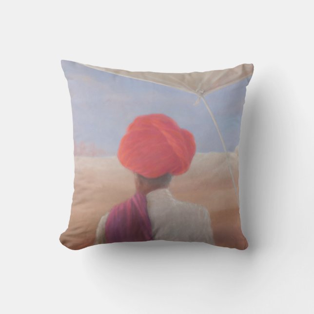 Rajasthan farmer 2012 cushion (Front)