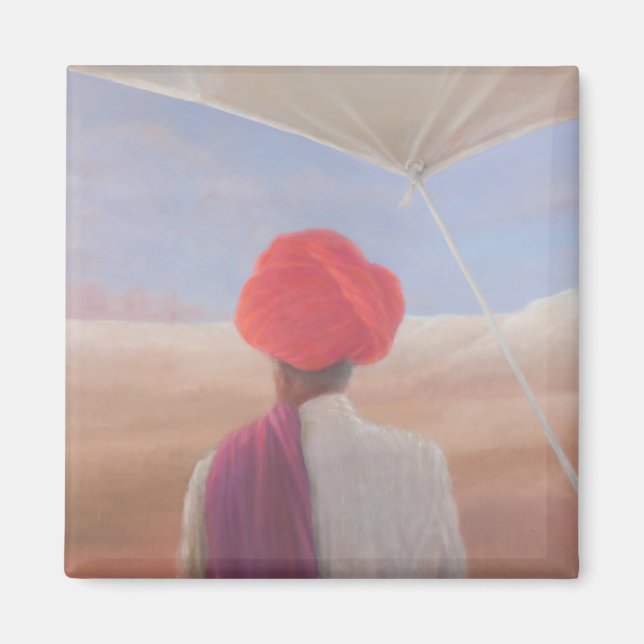 Rajasthan farmer 2012 magnet (Front)