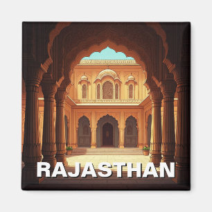 Rajasthan India Souvenir Magnet