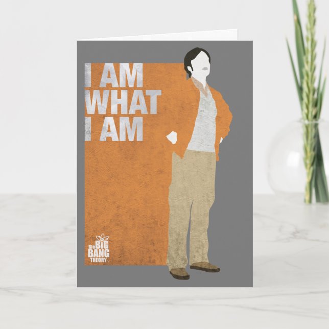 Rajesh | I am What I am Card (Front)