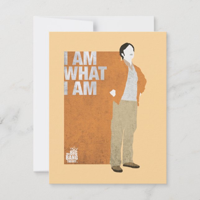 Rajesh | I am What I am Card (Front)