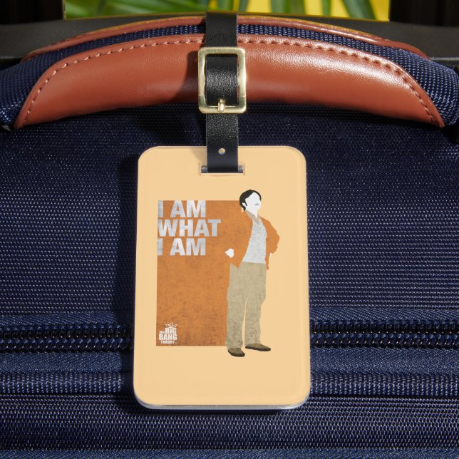 Rajesh | I am What I am Luggage Tag (Front Insitu 2)