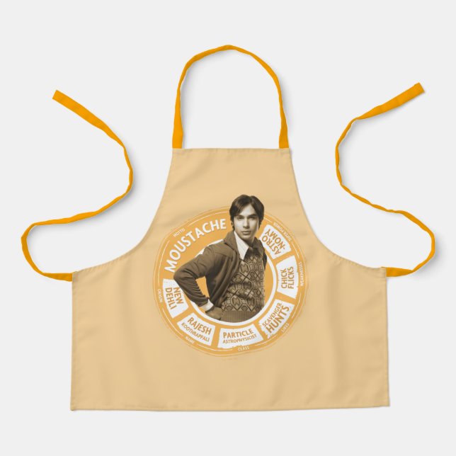 Rajesh Info Graphic Apron (Front)