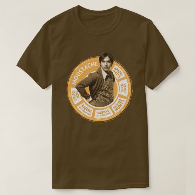 Rajesh Info Graphic T-Shirt (Design Front)