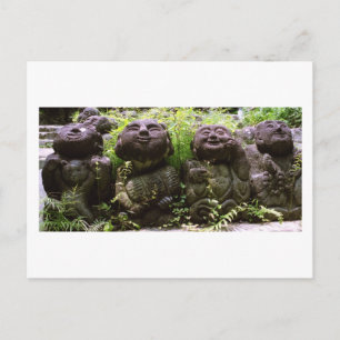 Rakan of Otagi Nenbutsu Temple in Kyoto Postcard