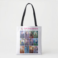 Rake Review One-Sided Tote- White