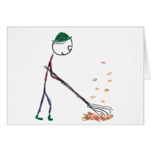 Raking Autumn Leaves
