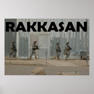 Rakkasan 101st Airborne Poster