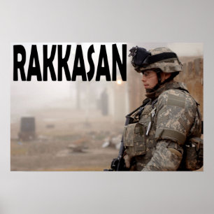 Rakkasan 101st Airborne Poster
