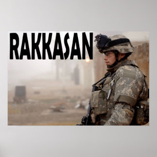 Rakkasan 101st Airborne Poster