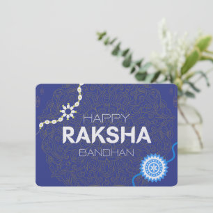 Raksha Bandhan Bliss – Brother Sister Bond Forever Holiday Card