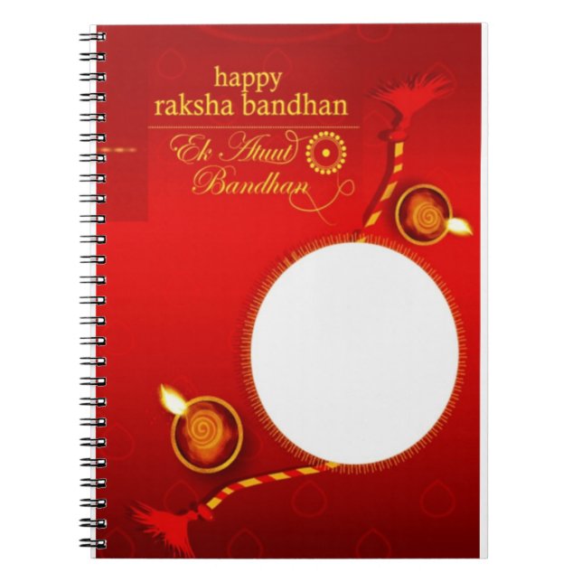 Raksha Bandhan Gift 005 Notebook (Front)
