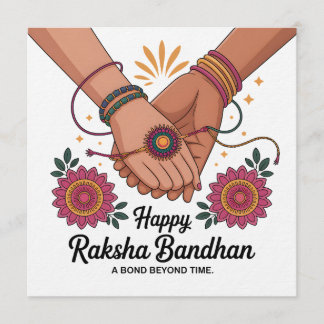 raksha bandhan Invitation