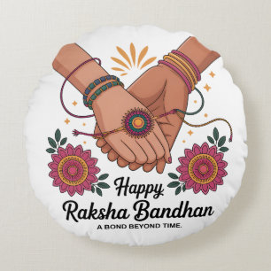 Raksha Bandhan Round Pillow