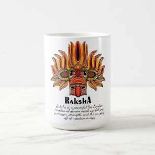 Raksha Mask Coffee Mug