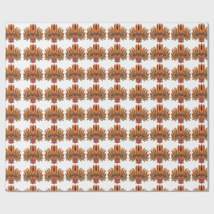 Raksha Mask Wrapping Paper