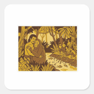 Rakup Beliang Square Sticker