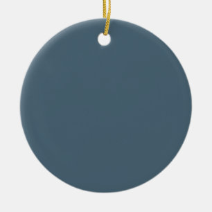 Raleigh Blue Background. Chic Fashion Colour Trend Ceramic Tree Decoration
