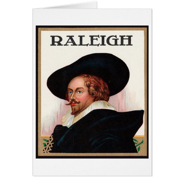 Raleigh Cigar Label (Front)