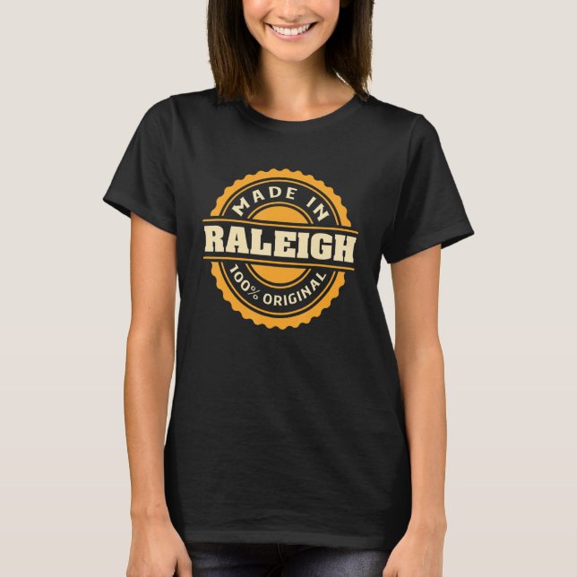 Raleigh Hometown T-Shirt (Front)
