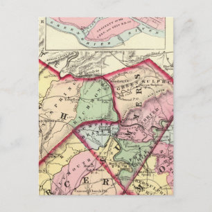 Raleigh, Mercer, Summers, Monroe counties Postcard