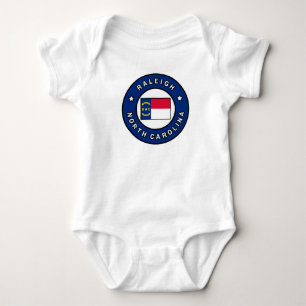 Raleigh North Carolina Baby Bodysuit