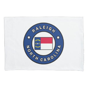 Raleigh North Carolina Pillowcase