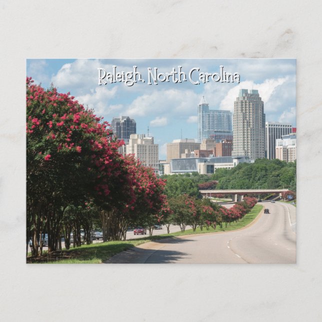 Raleigh, North Carolina Postcard (Front)