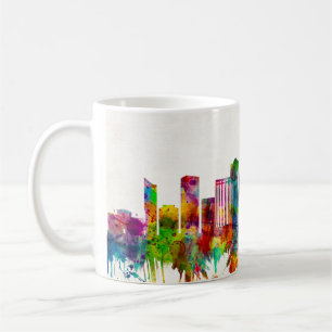 Raleigh North Carolina Skyline Coffee Mug