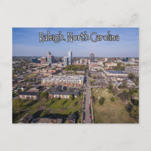 Raleigh North carolina state postcard