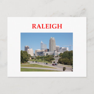 raleigh postcard