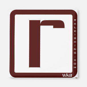 Raleighing Square Magnet