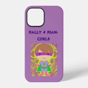 Rally 4 Rian Gear to Support CDKL5 Awareness month iPhone 12 Case
