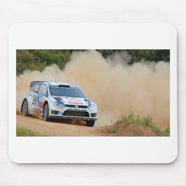Rally Car Mouse Mat (Front)