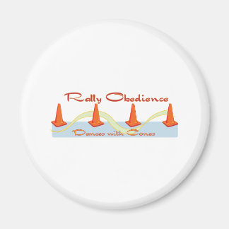 Rally Obedience, Dances with Cones Magnet