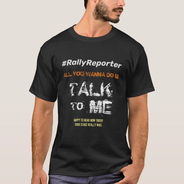 Rally Reporter T-Shirt WRC (Front)