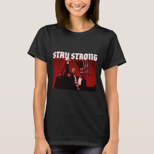 Rally Shooting Stay Strong In 2024  T-Shirt