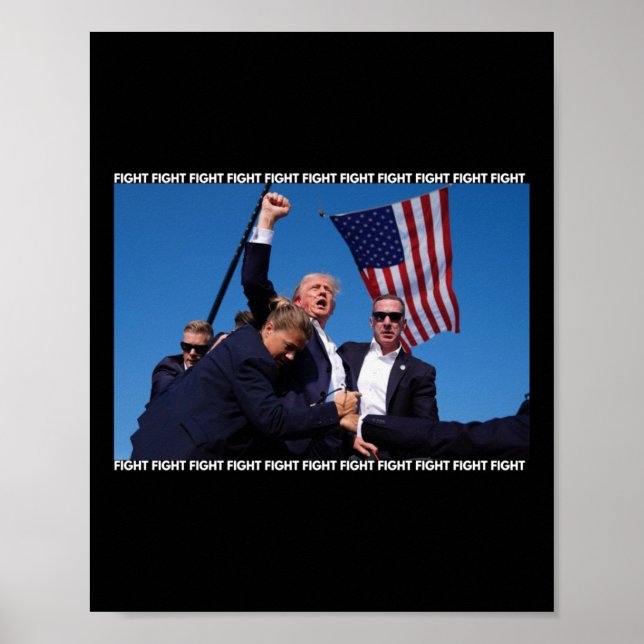 Rally Shooting Trump Shooting Trump Ination  Poster (Front)